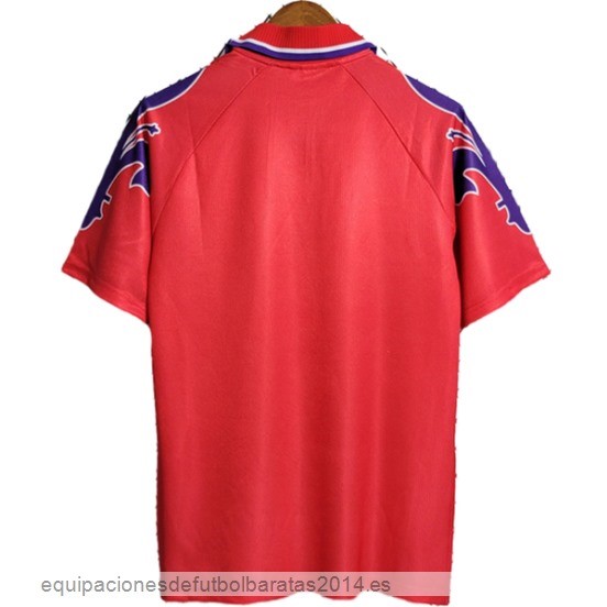 Nuevo 3ª Camiseta Fiorentina Retro 1995 1997 Rojo Baratas